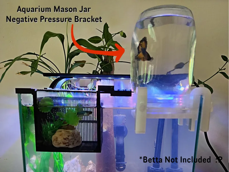 Mason Jar Negative Pressure Bracket