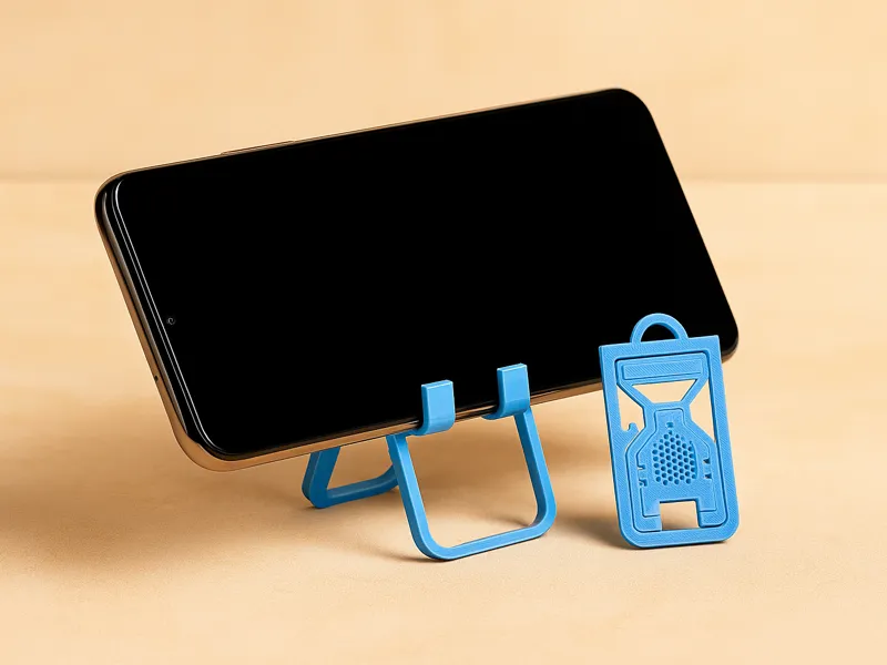 FOLDABLE PHONE STAND KEYCHAIN