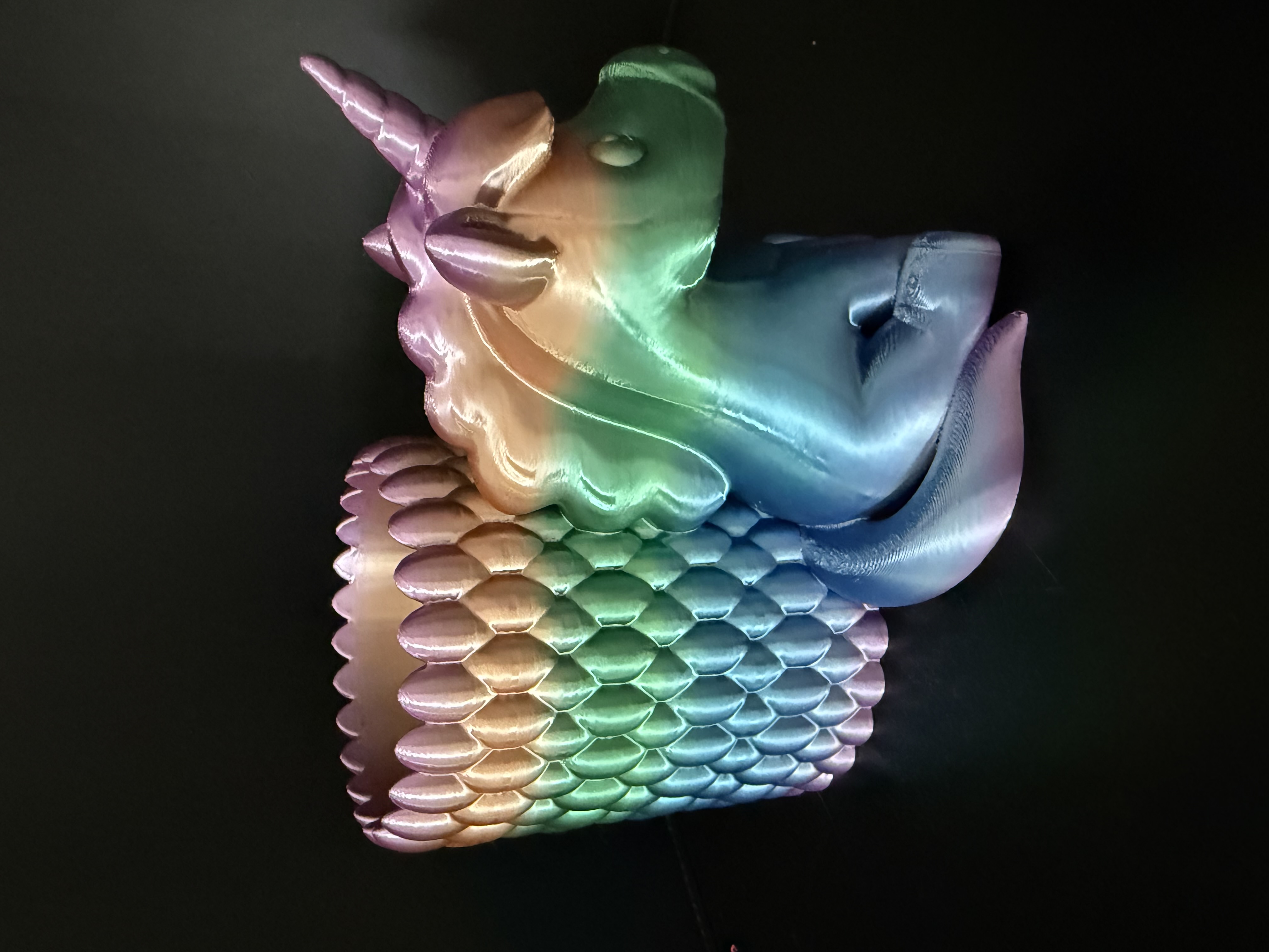 Miniatura 3 do modelo 3D Einhorn Stiftebecher