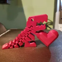 Cœur articulé Flexi Rex low poly — photo 2