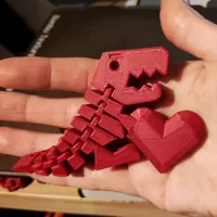 Cœur articulé Flexi Rex low poly — photo 4