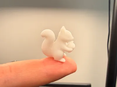 Mini Squirrel With a Nut (Nozzle 0.4)