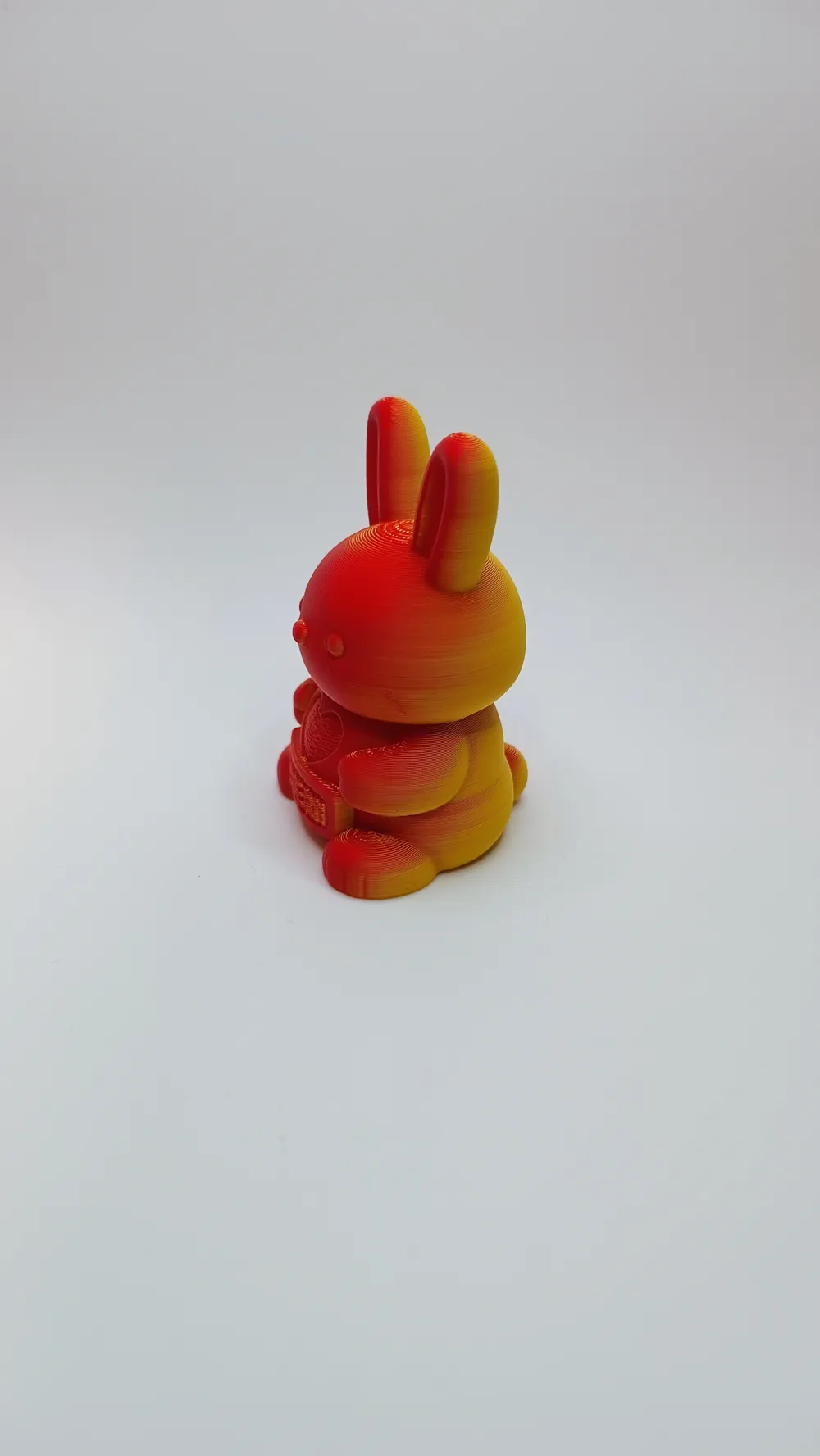 Easter Bunny Buddy with Heart - Free 3D Print Model - MakerWorld