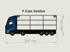 Small Version - Fits 9 Cars (A1 Mini Compatible)