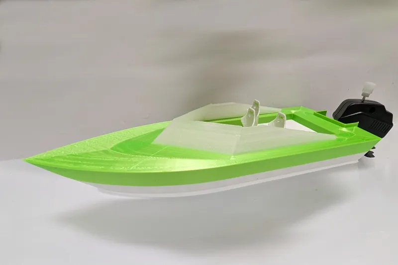 Improved Speed Boat for 010 Wind Up Boat Motor