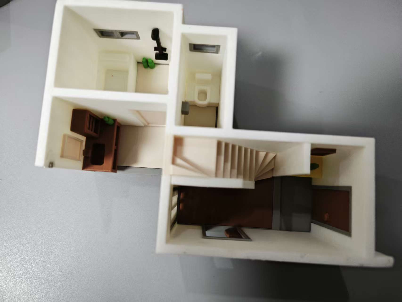 Miniatura 1 do modelo 3D 磁吸“蜡笔小新”建筑分体模型