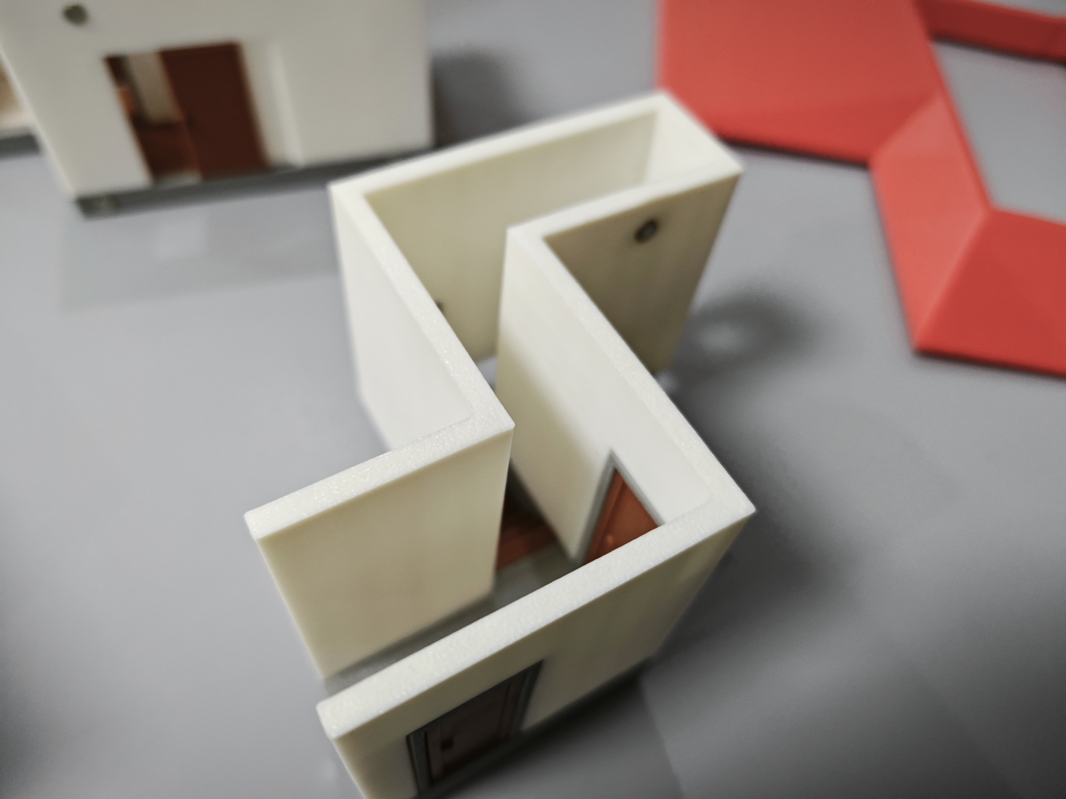 Miniatura 3 do modelo 3D 磁吸“蜡笔小新”建筑分体模型