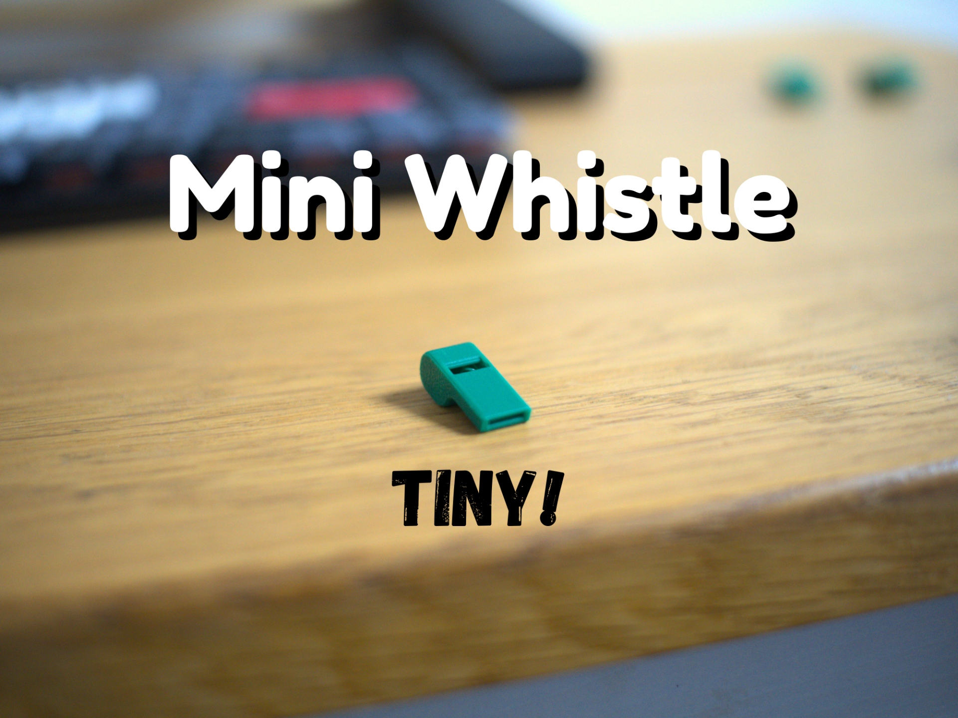 TINY Mini Whistle - Loud!