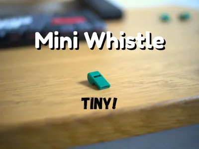 TINY Mini Whistle - Loud!