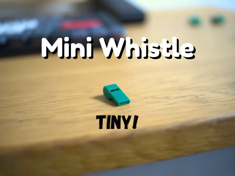 TINY Mini Whistle - Loud!