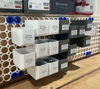 Multiboard bin system v2.1 2x3x2