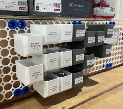 Multiboard bin system v2.1 2x3x2