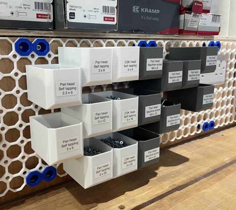 Multiboard bin system v2.1 2x3x2