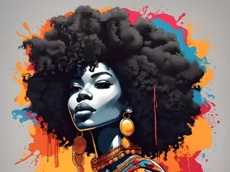 Urban African Queen Hueforge