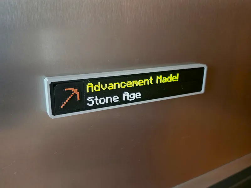 Minecraft Advancements Magnet - modular