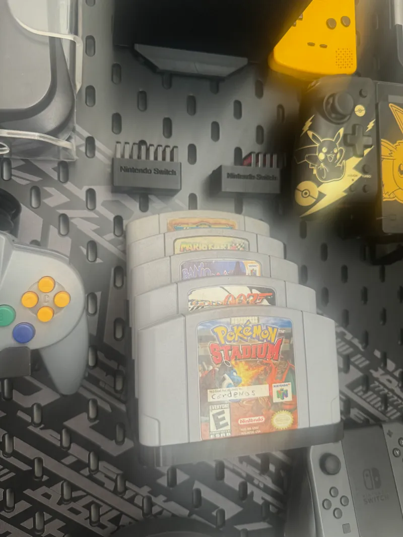 Ikea Skadis Rom64 Nintendo  N64