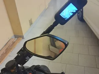 SUPPORTO ACTION CAM 360 GRADI PER MOTO
