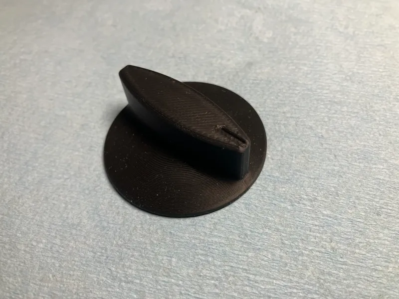 Generic Knob for 1/4" (.25" or 6.35mm) shaft.