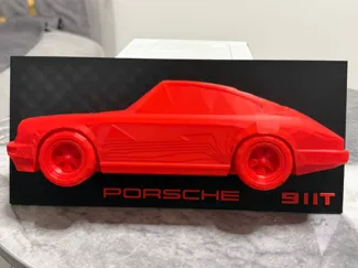 Porsche 911T wall art