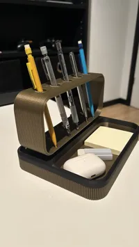 Pen Holder, Support, 0.2mm layer, 2 walls, 10% infill