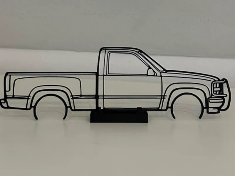Chevy stepside 1998 with bull bar