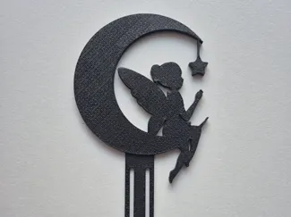 Moon fairy bookmark