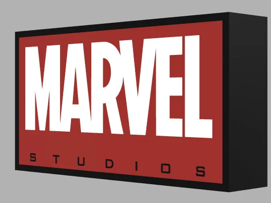 Marvel Model Led Marvel Lithopane LED-LightBox - Free 3D Print Model - MakerWorld