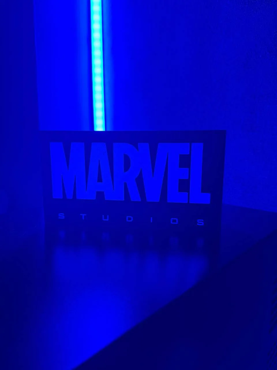 Marvel Led Box Marvel Lithopane LED-LightBox - Free 3D Print Model - MakerWorld