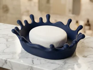 Liquid splash! - Soap dish