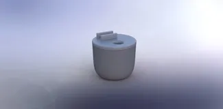 IQOS DUO PORTABLE ASHTRAY AND HOLDER (THREADED)