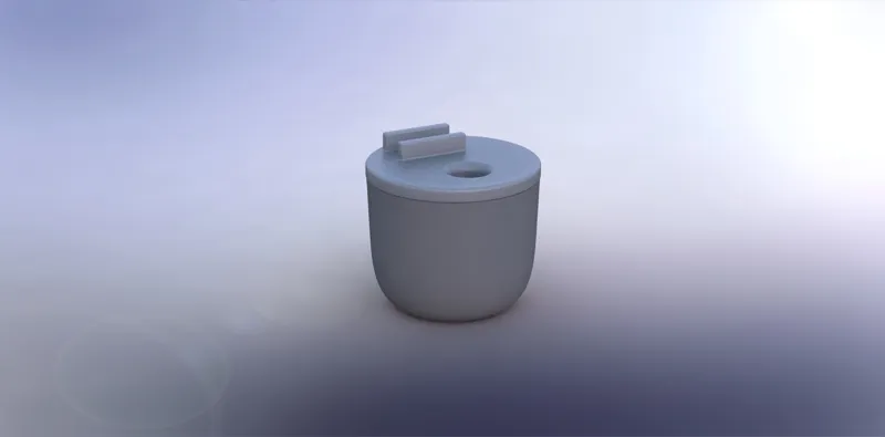 IQOS DUO PORTABLE ASHTRAY AND HOLDER (THREADED)