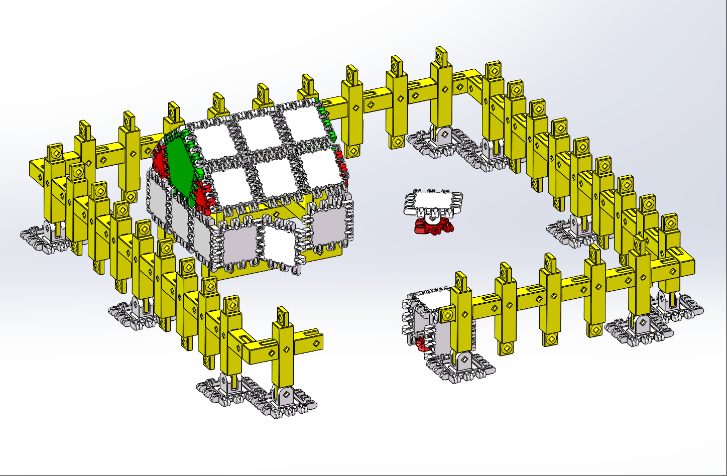 Miniatura 9 do modelo 3D 榫卯积木
