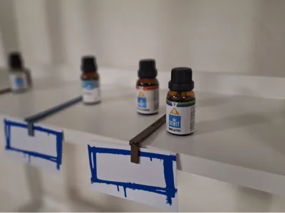 Shelf organizer, Sweedish Furniture Compatible