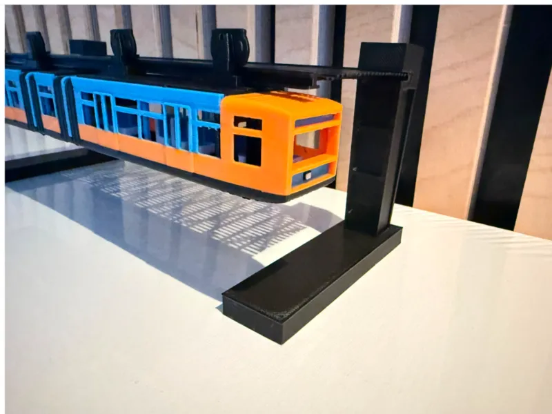 Schwebebahn aufhängung
