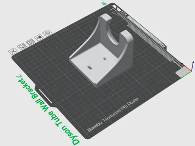 Dyson Tube Wall Bracket