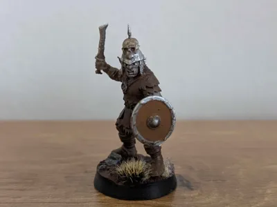 Orc Captain – Brutal Warlord | 32mm Mini