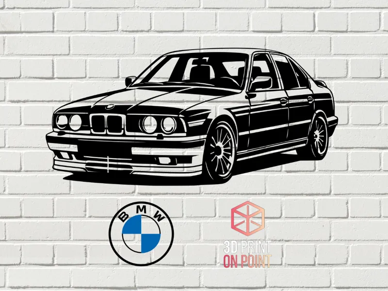 BMW ALPINA B10 - 2D WALL ART