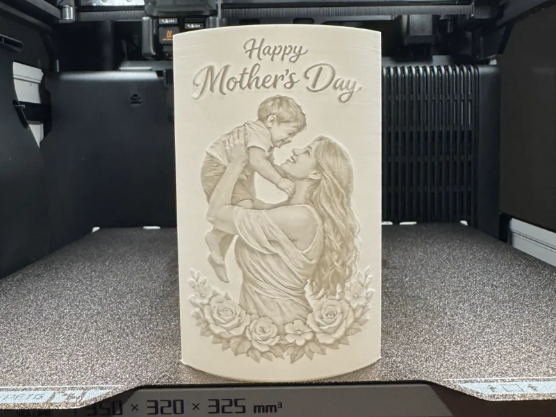 Mother’s Day Lithophane – Series 3 (Single Model)