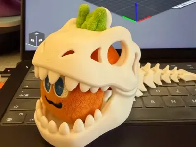 Tyrannosaurus Rex Skeleton Booboo Headgear