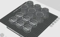 6 Sets of Desiccant Holder with Hygrometer