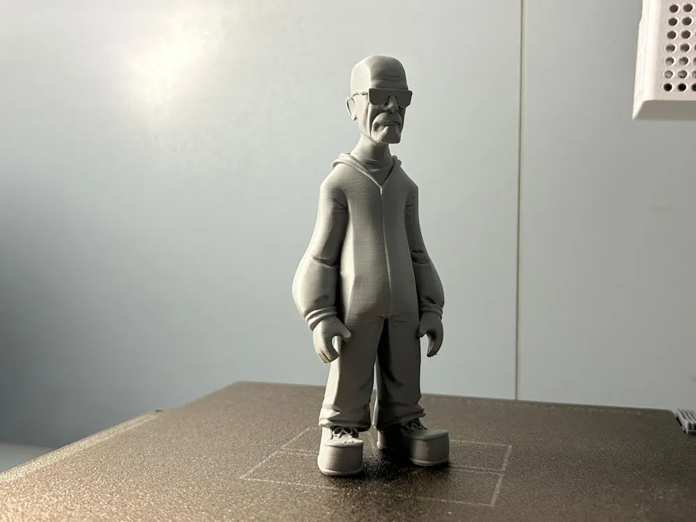 Walter White of Breaking Bad "miniature" - Free 3D Print Model - MakerWorld