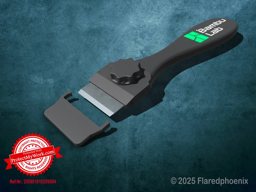 Bambu Lab Scraper by Flaredphoenix MakerWorld: Download Free 3D Models