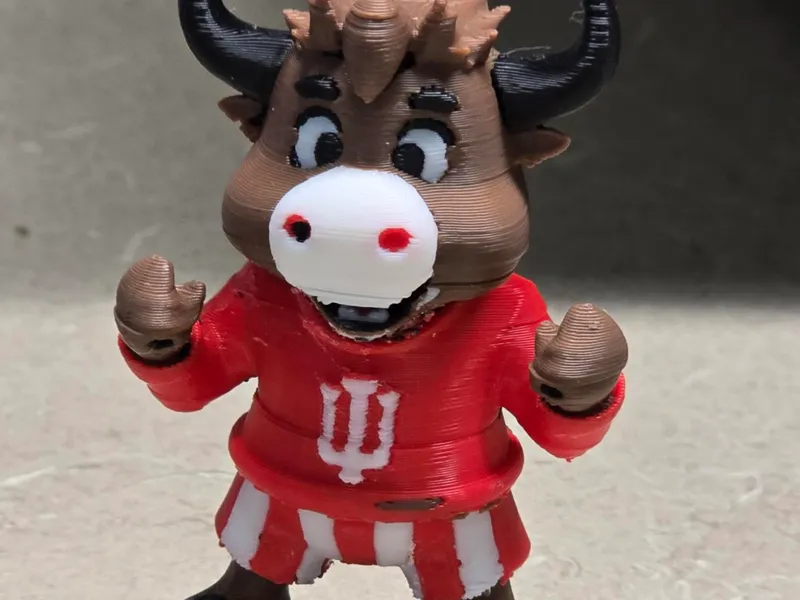New Indiana Mascot Hoosier the Bison