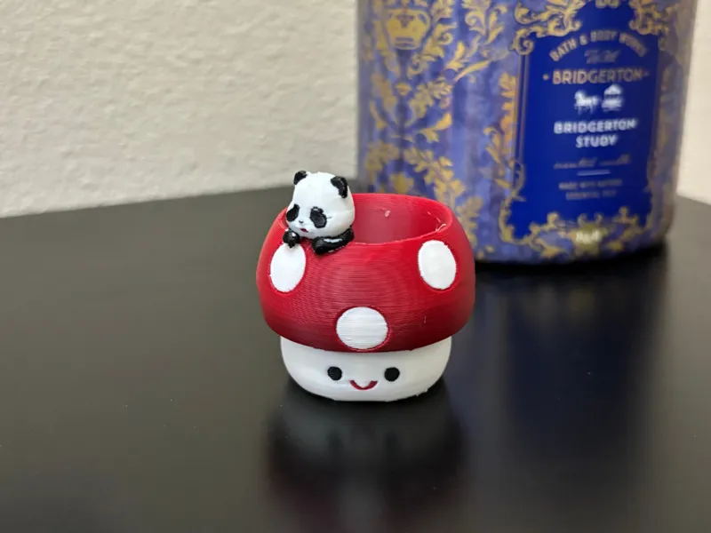 Mushroom with Panda 