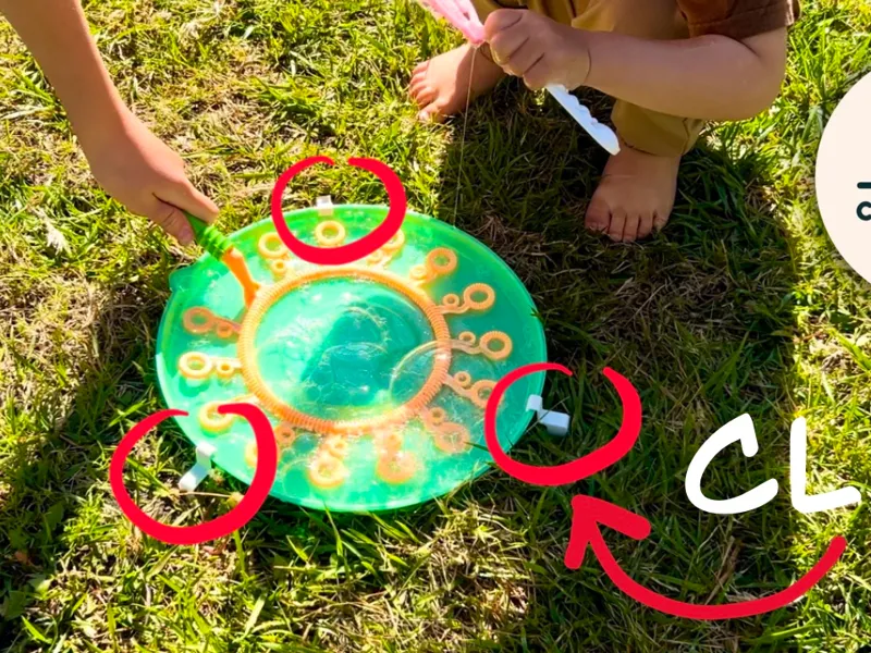 Bubble Water Dish Clips