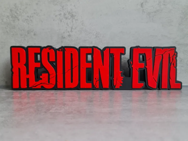 Resident Evil Logo / Sign 