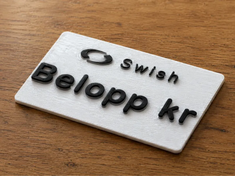 Swish presentkort