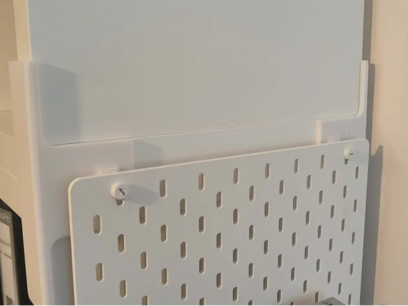 IKEA Kallax Stacking Connector + Skådis Side Mount