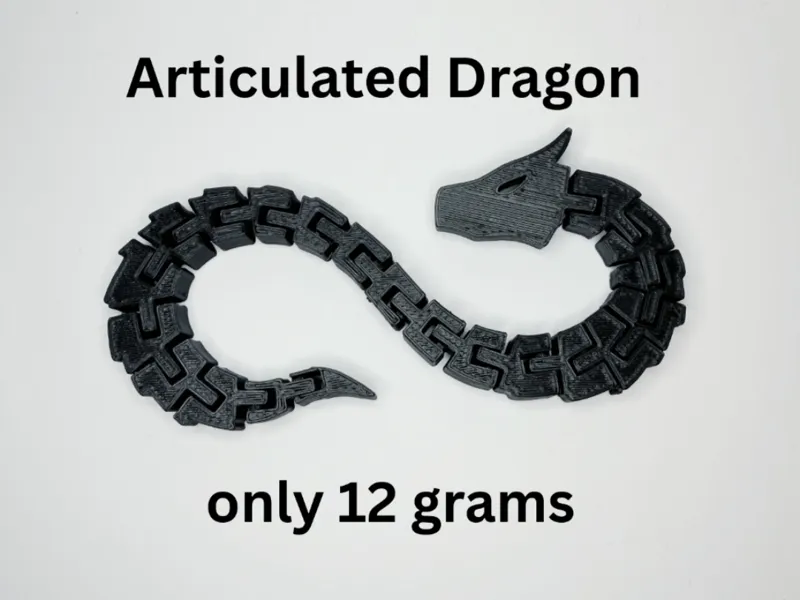 Articulated Dragon infinity loop (free to sell)