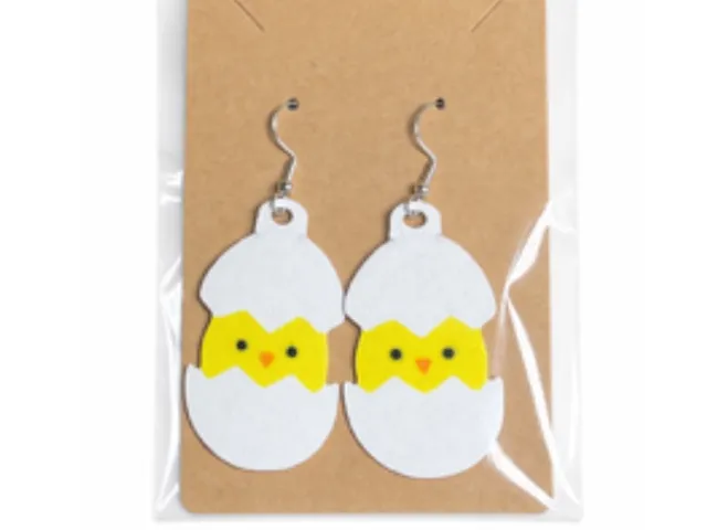 Easter Chick Earrings